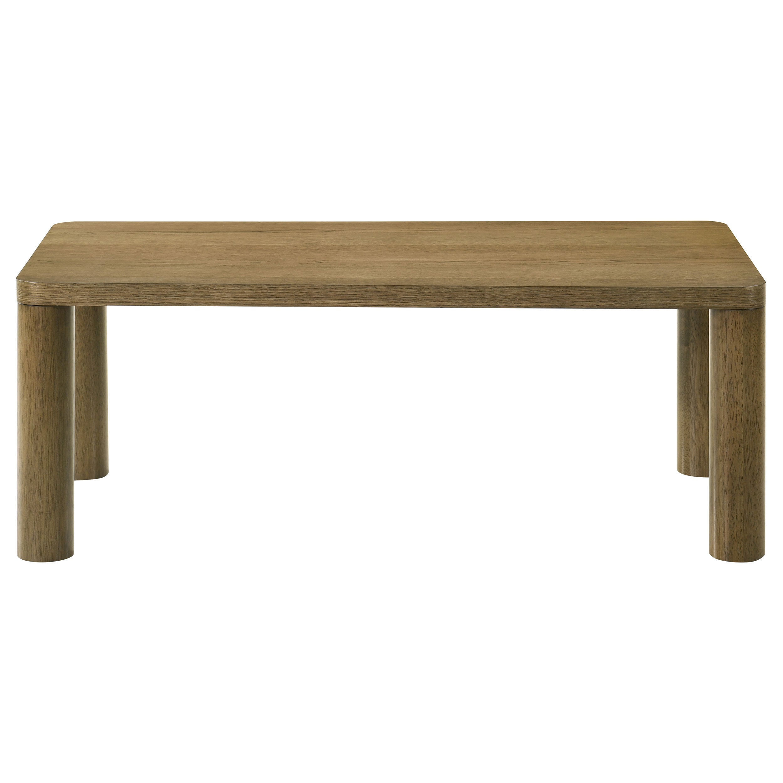 Castlewood Engineered Wood Cocktail Coffee Table Brown Oak