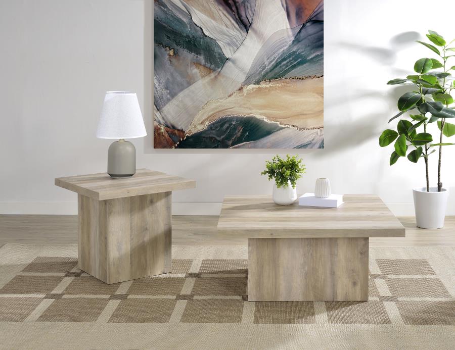 Devar Square Coffee and End Table Set