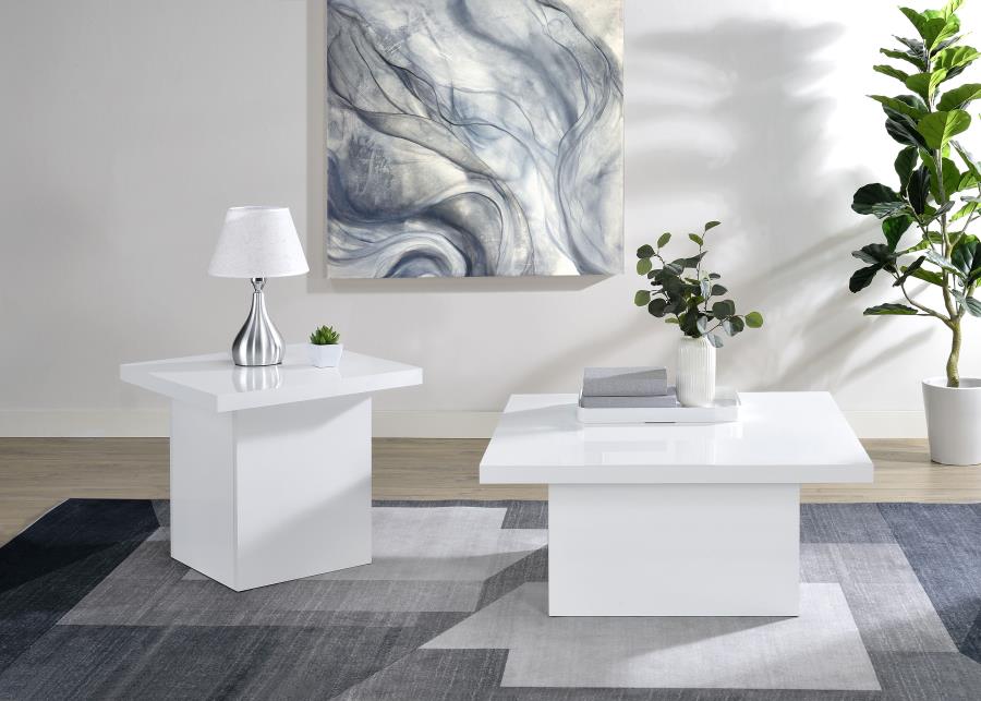 Devar Square Coffee and End Table Set