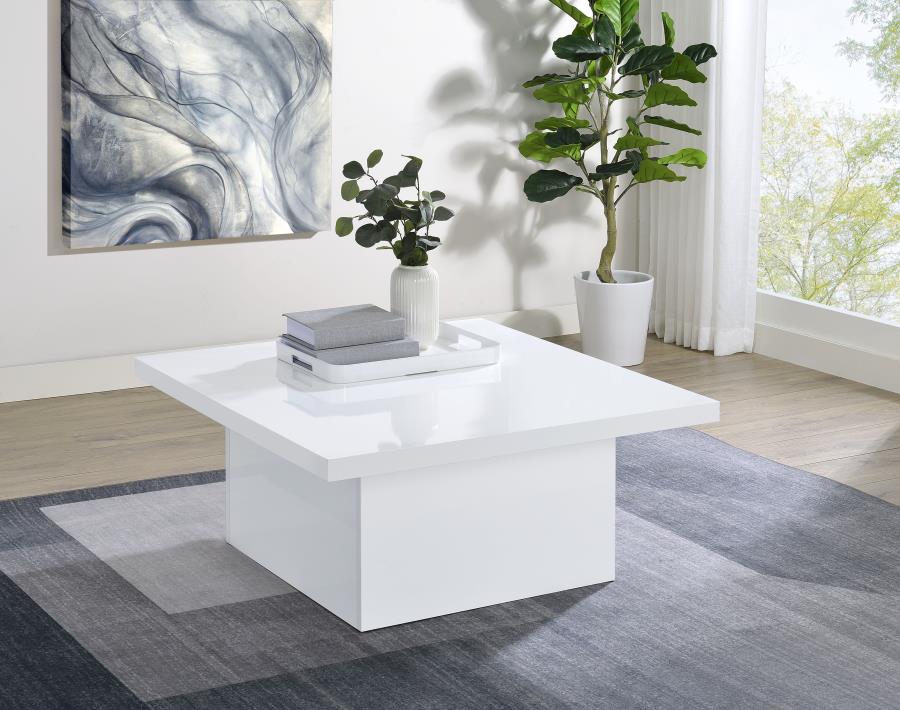 Devar Square Engineered Wood Coffee Table