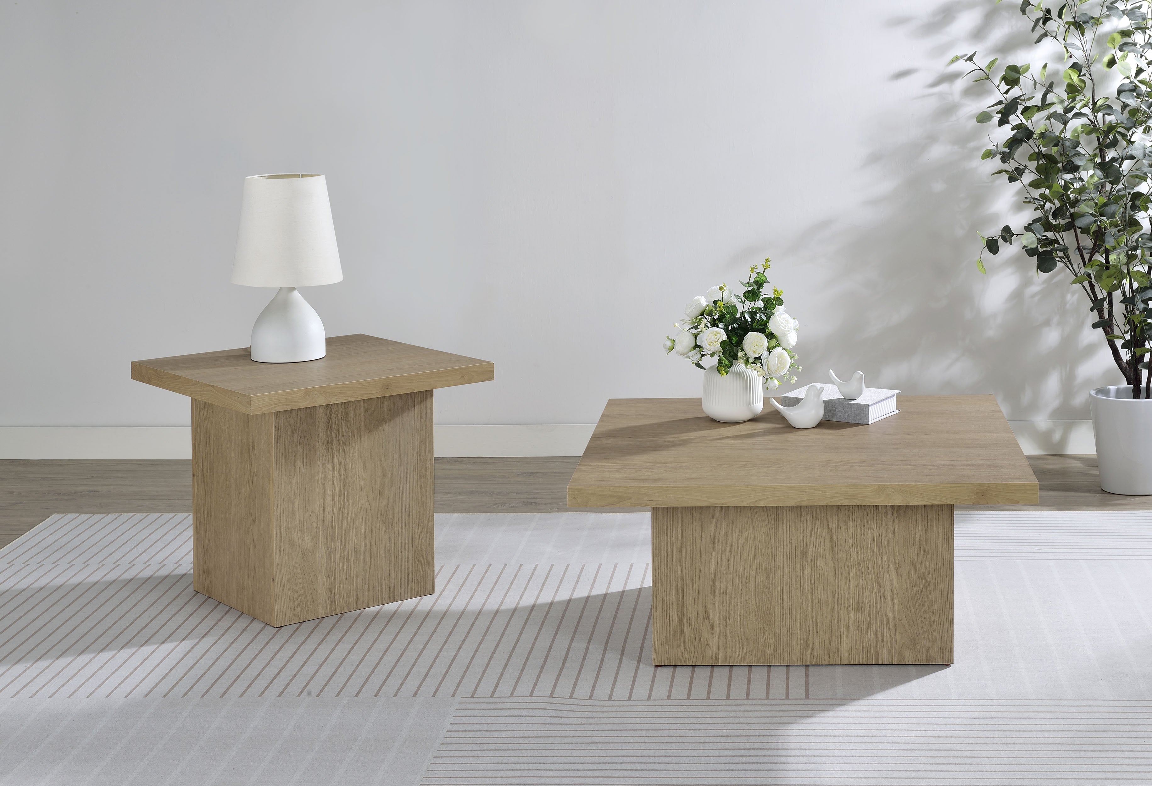 Devar Square Engineered Wood Coffee Table