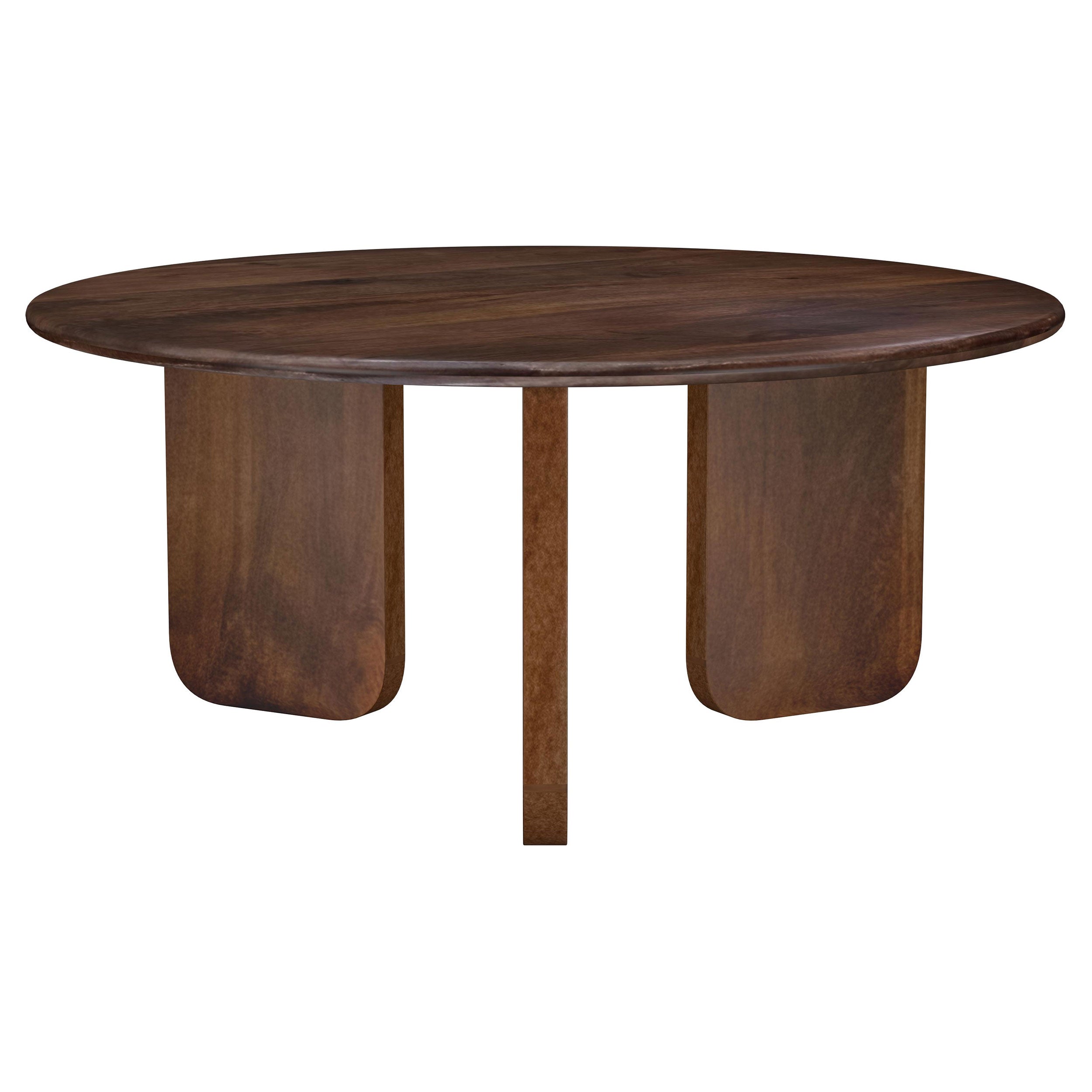 Dale  Solid Wood Coffee and End Table Set Brown
