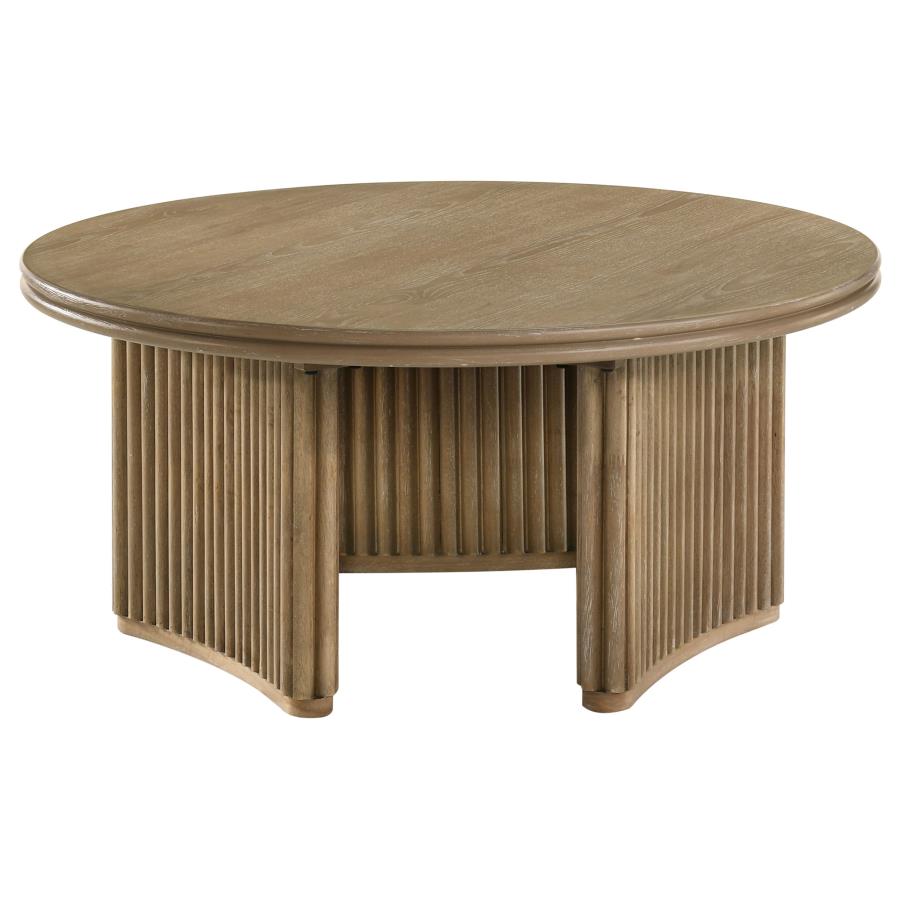 Adina Rectangular Wood Coffee Table