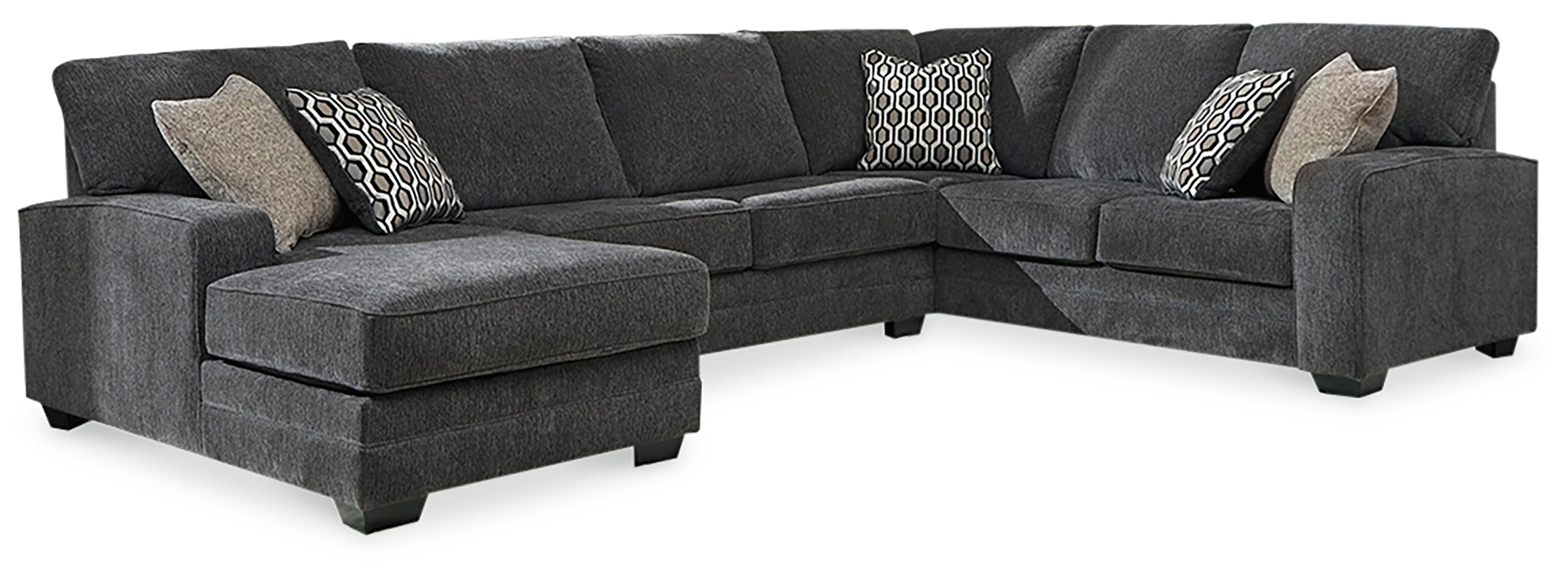 Tracling 3-Piece Sectional with Ottoman