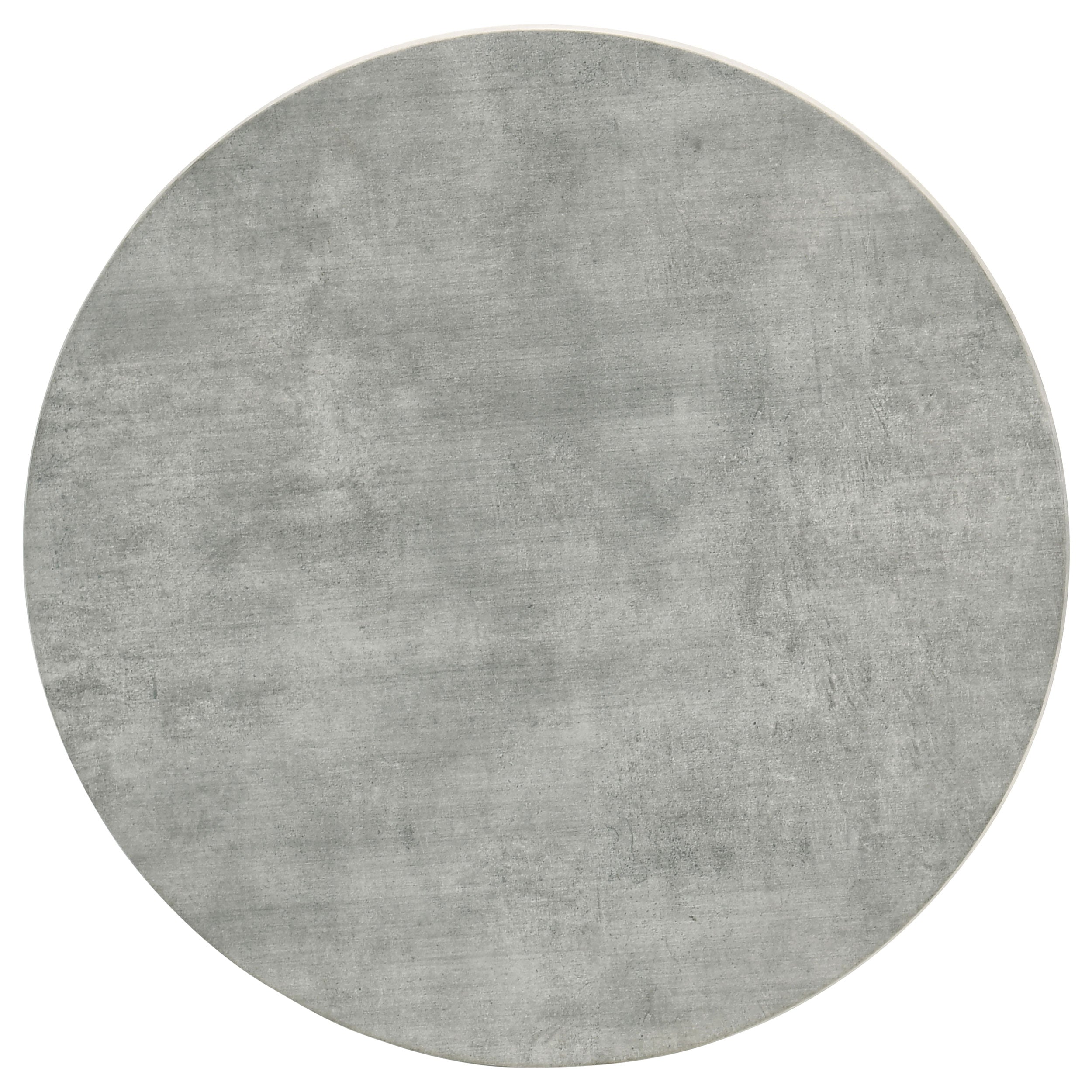 Hadi  Round SmartTop Coffee and End Table Set Cement