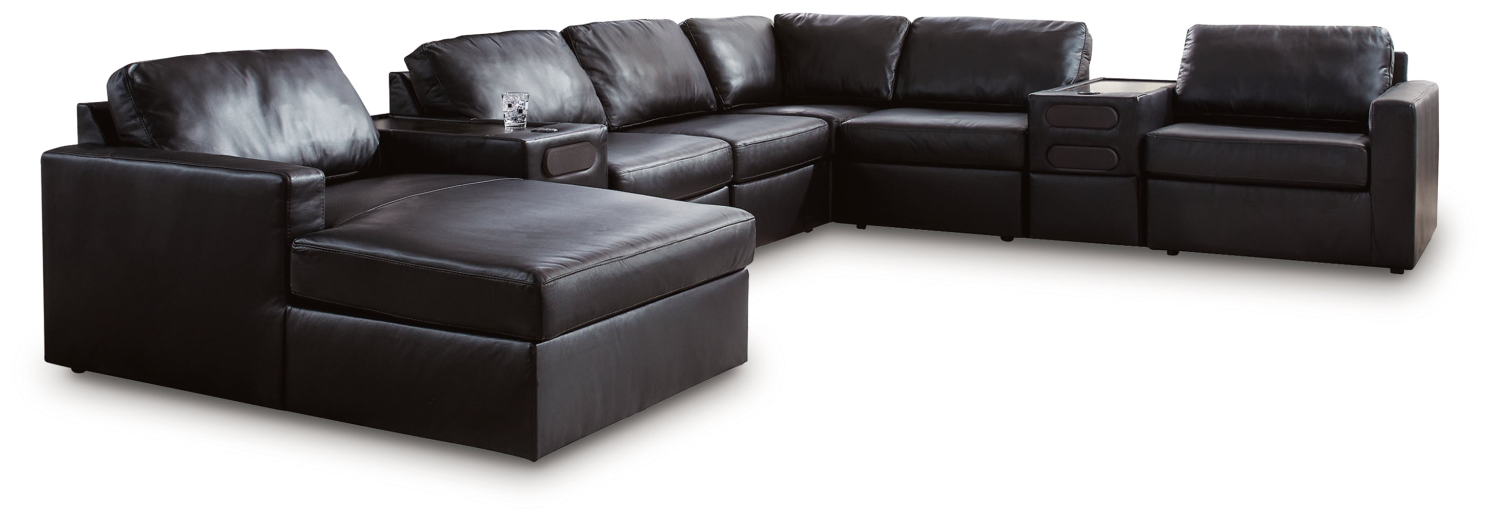 Modmax Sofa, Loveseat and Recliner Sectional Set