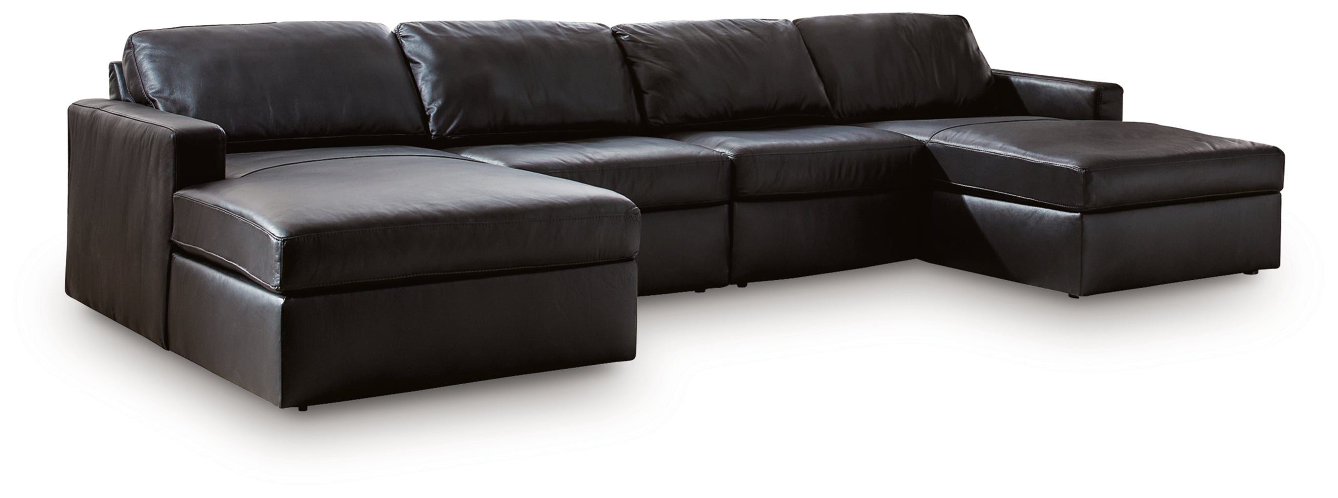 Modmax Sofa, Loveseat and Recliner Sectional Set
