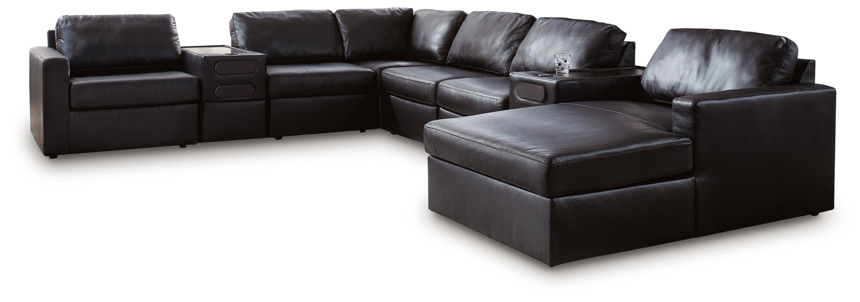 Modmax Sofa, Loveseat and Recliner Sectional Set
