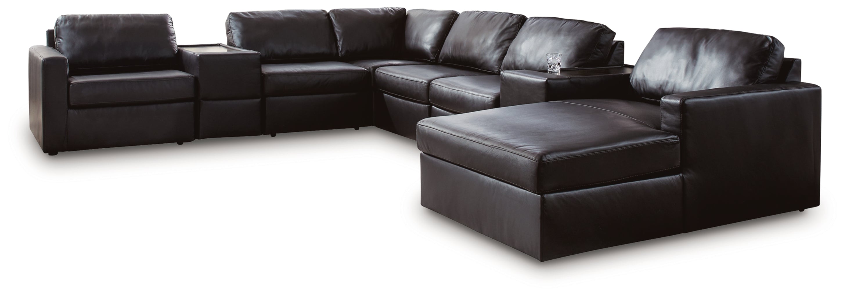 Modmax Sofa, Loveseat and Recliner Sectional Set