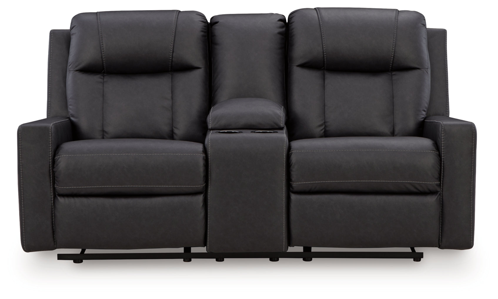 Mackmenville DBL Reclining Loveseat w/Console