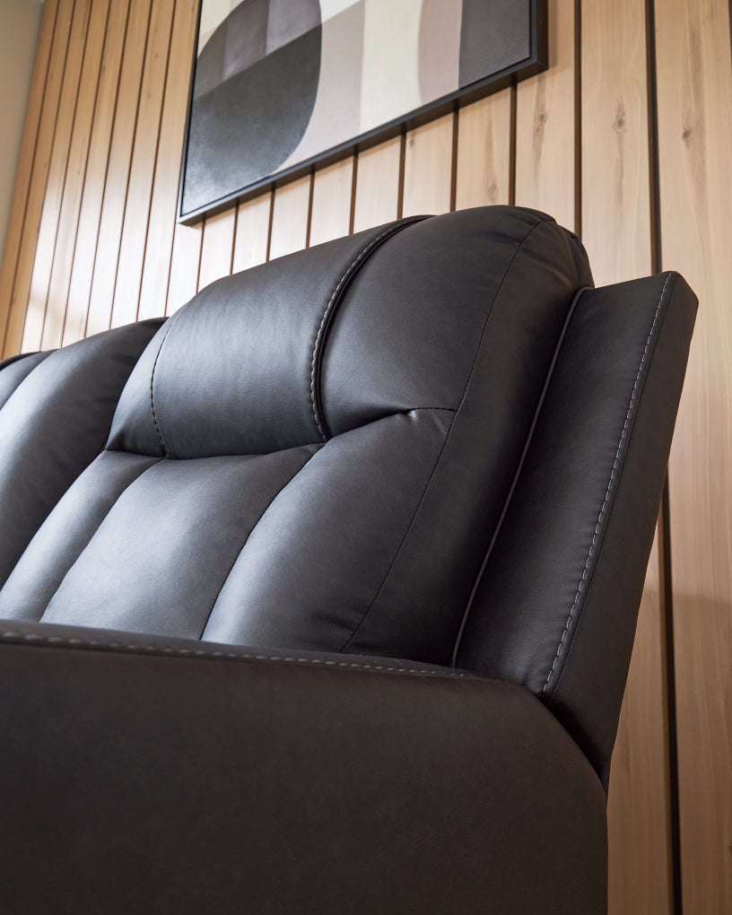 Mackmenville DBL Reclining Loveseat w/Console
