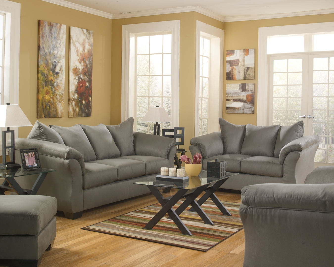 Darcy Sofa, Loveseat and Recliner