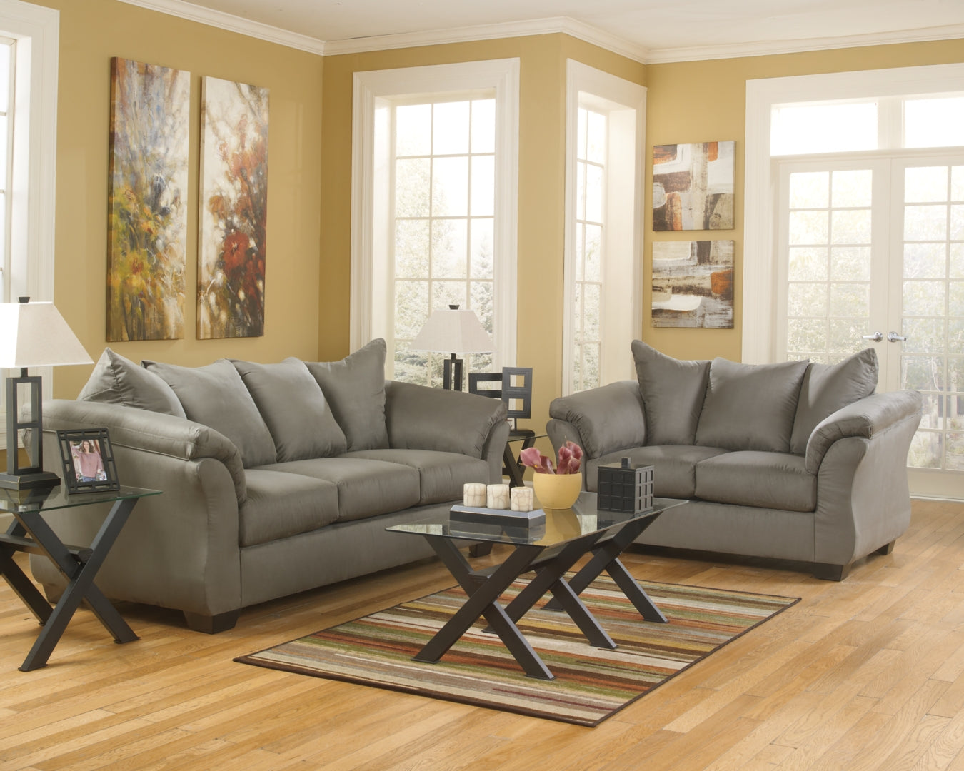 Darcy Sofa, Loveseat and Recliner