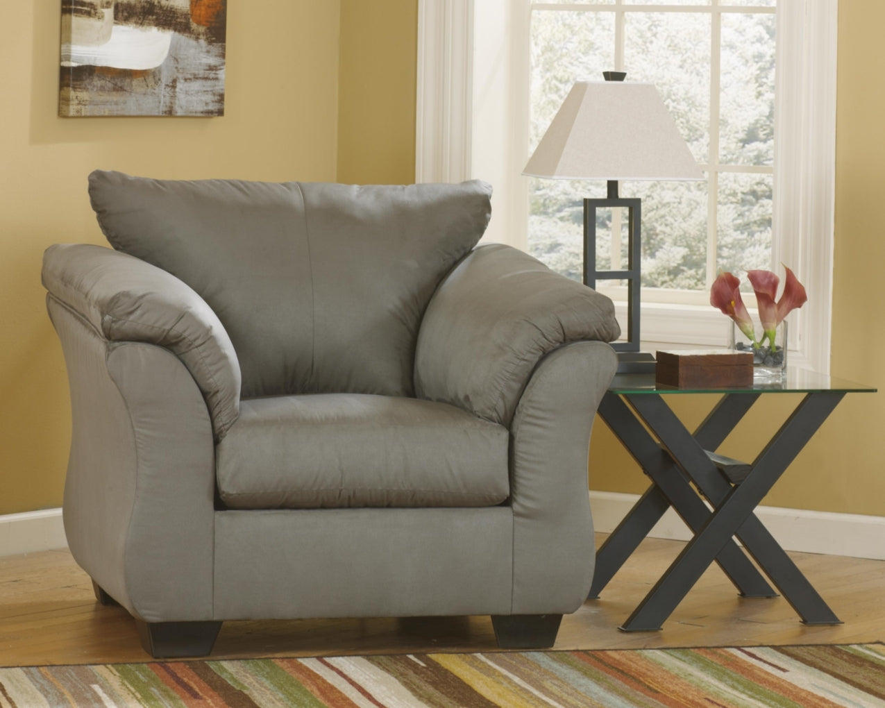 Darcy Chair and Ottoman