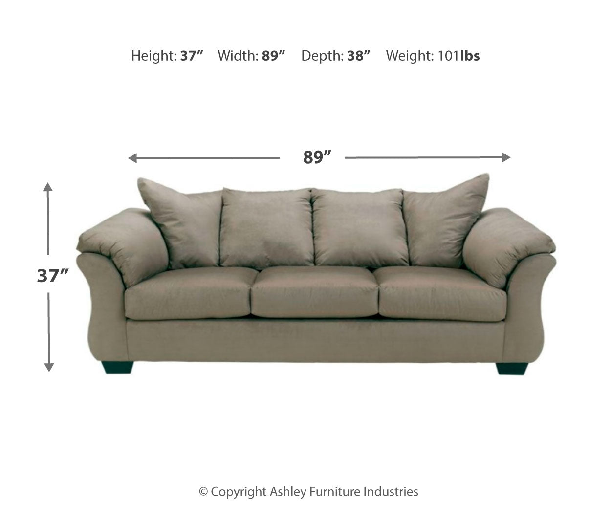 Darcy Sofa, Loveseat and Recliner