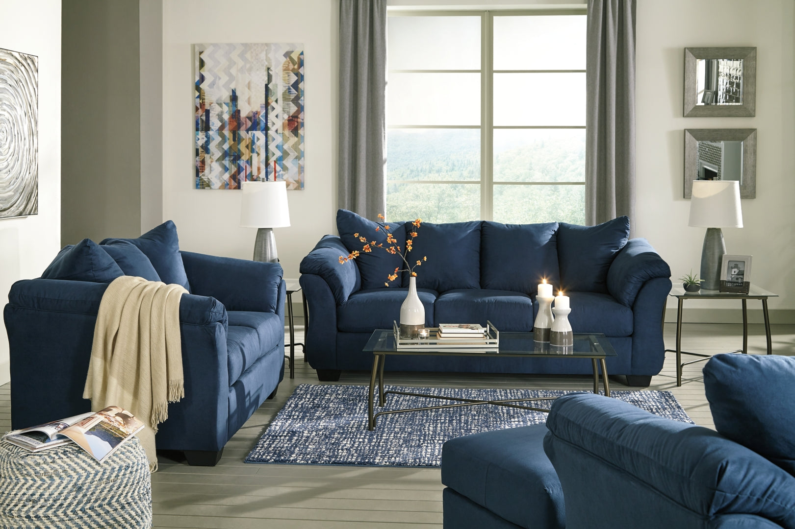 Darcy Sofa, Loveseat and Recliner