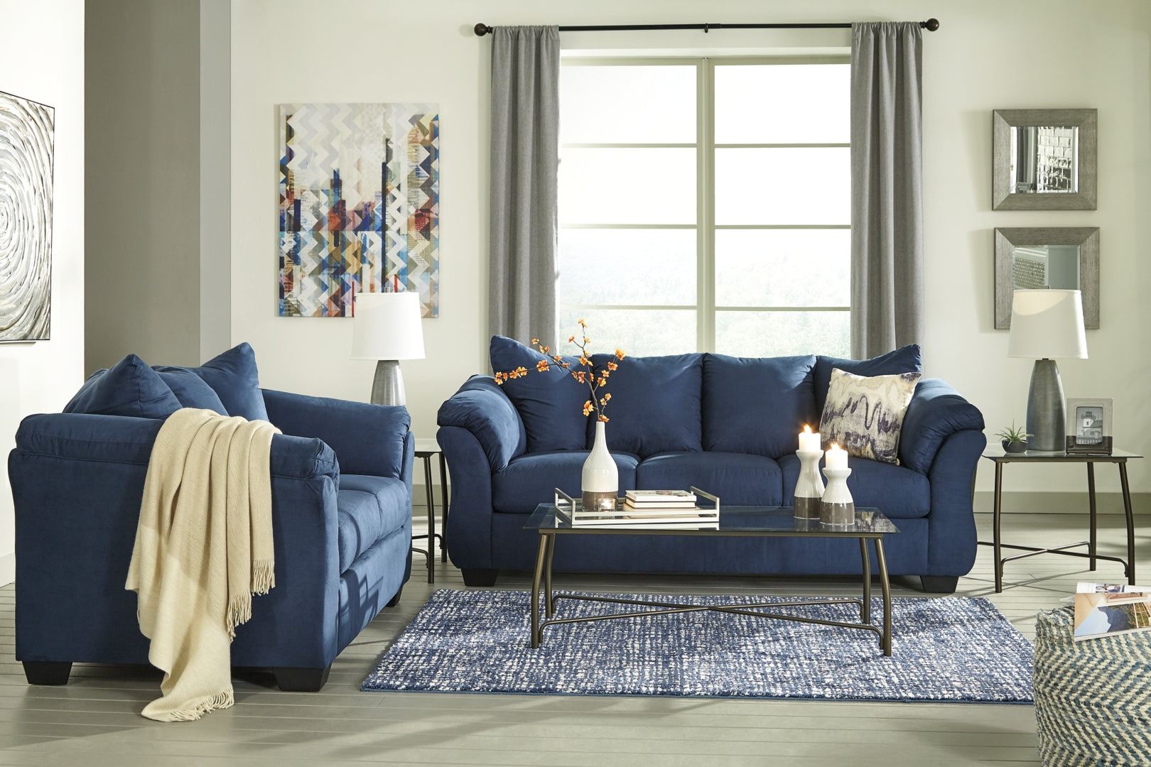 Darcy Sofa, Loveseat and Recliner