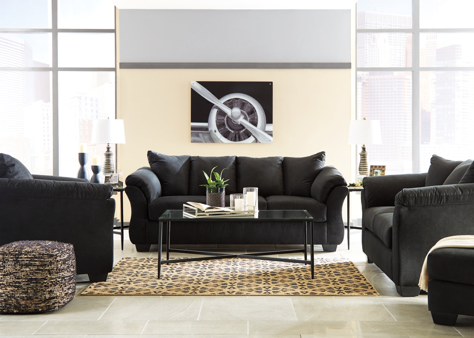 Darcy Sofa, Loveseat and Recliner