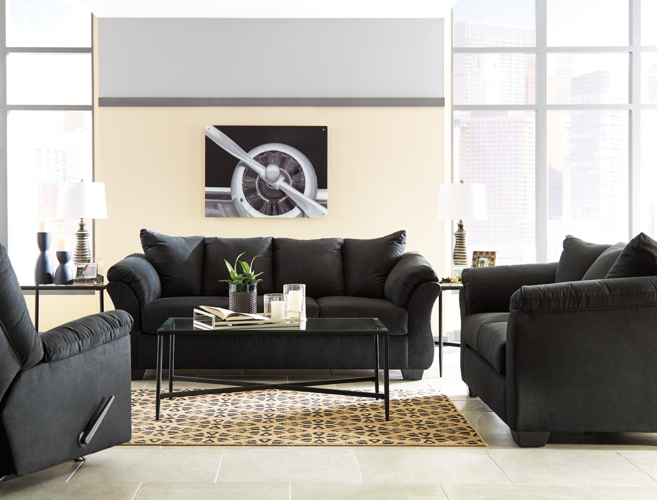 Darcy Sofa, Loveseat, Chair and Ottoman
