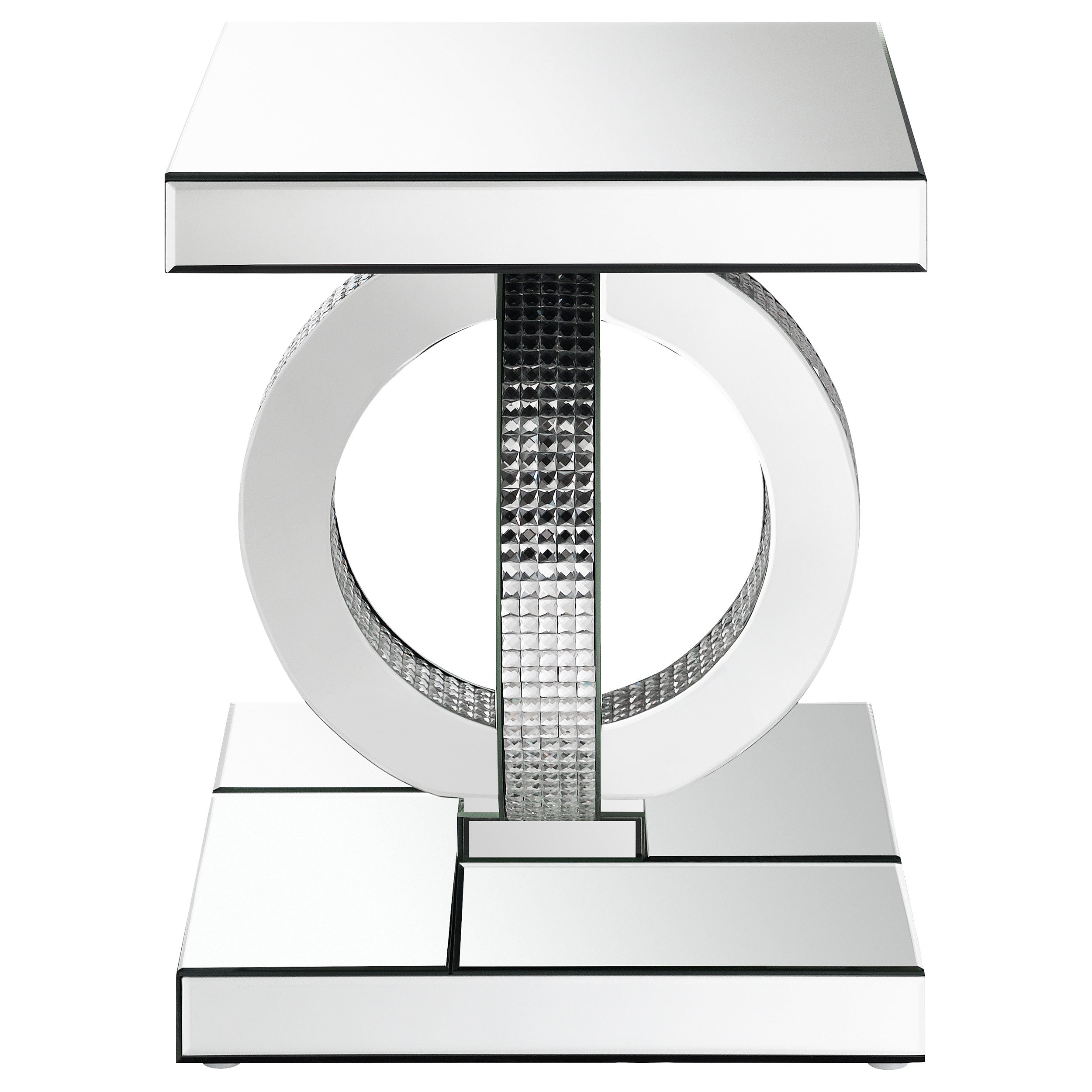 Breena Mirrored Coffee and End Table Set