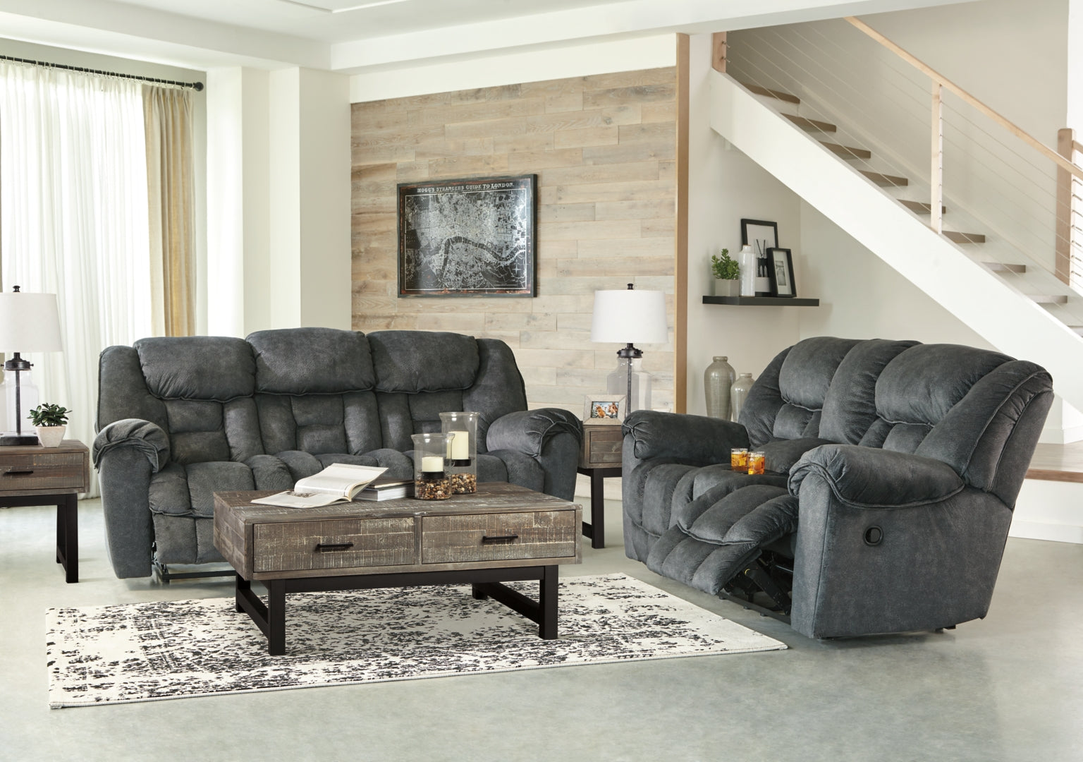 Capehorn Sofa, Loveseat and Recliner