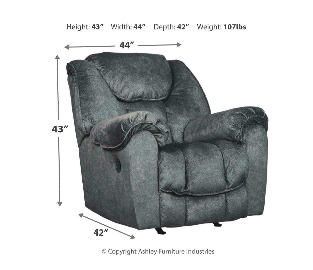 Capehorn Rocker Recliner