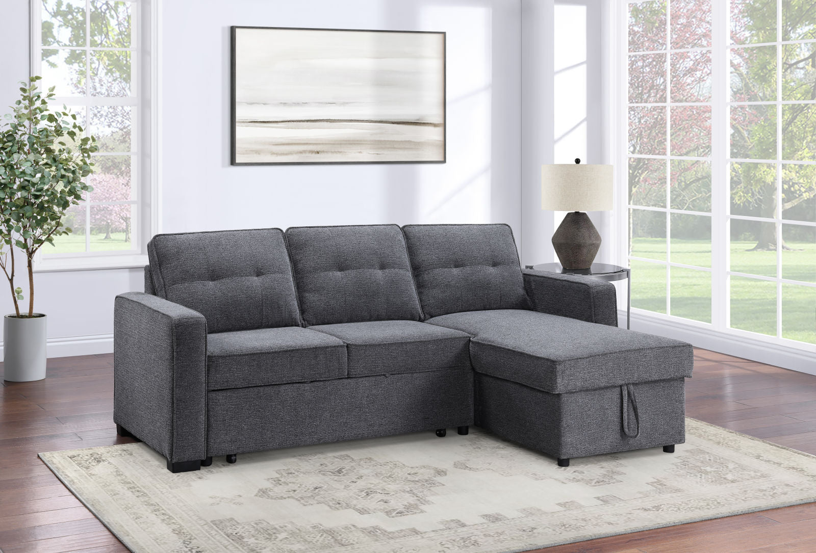 Noah Flippable, Convertible Storage Sleeper Sofa