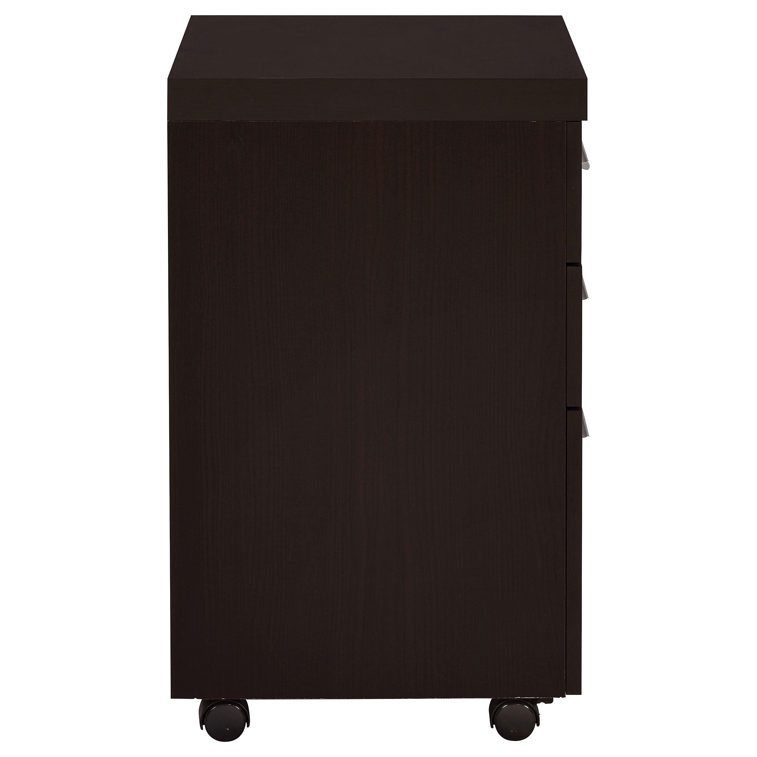 Skeena 3-drawer Mobile Storage Cabinet Cappuccino