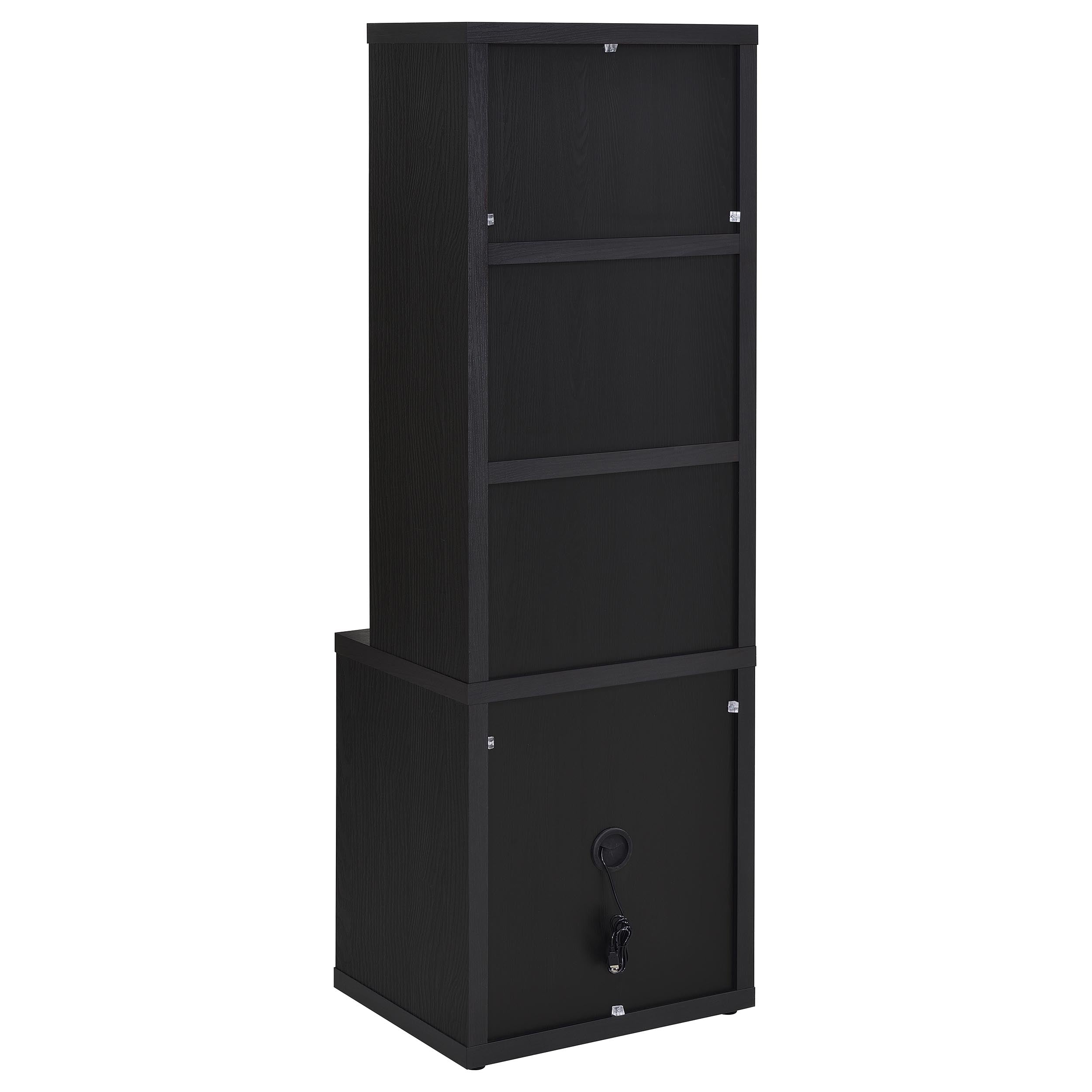Westpark Wall Unit Bookcase Set with USB