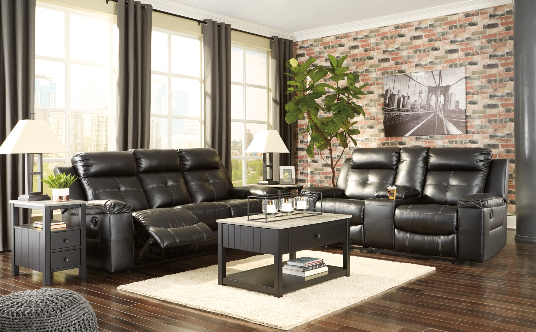 Kempten Sofa, Loveseat and Recliner