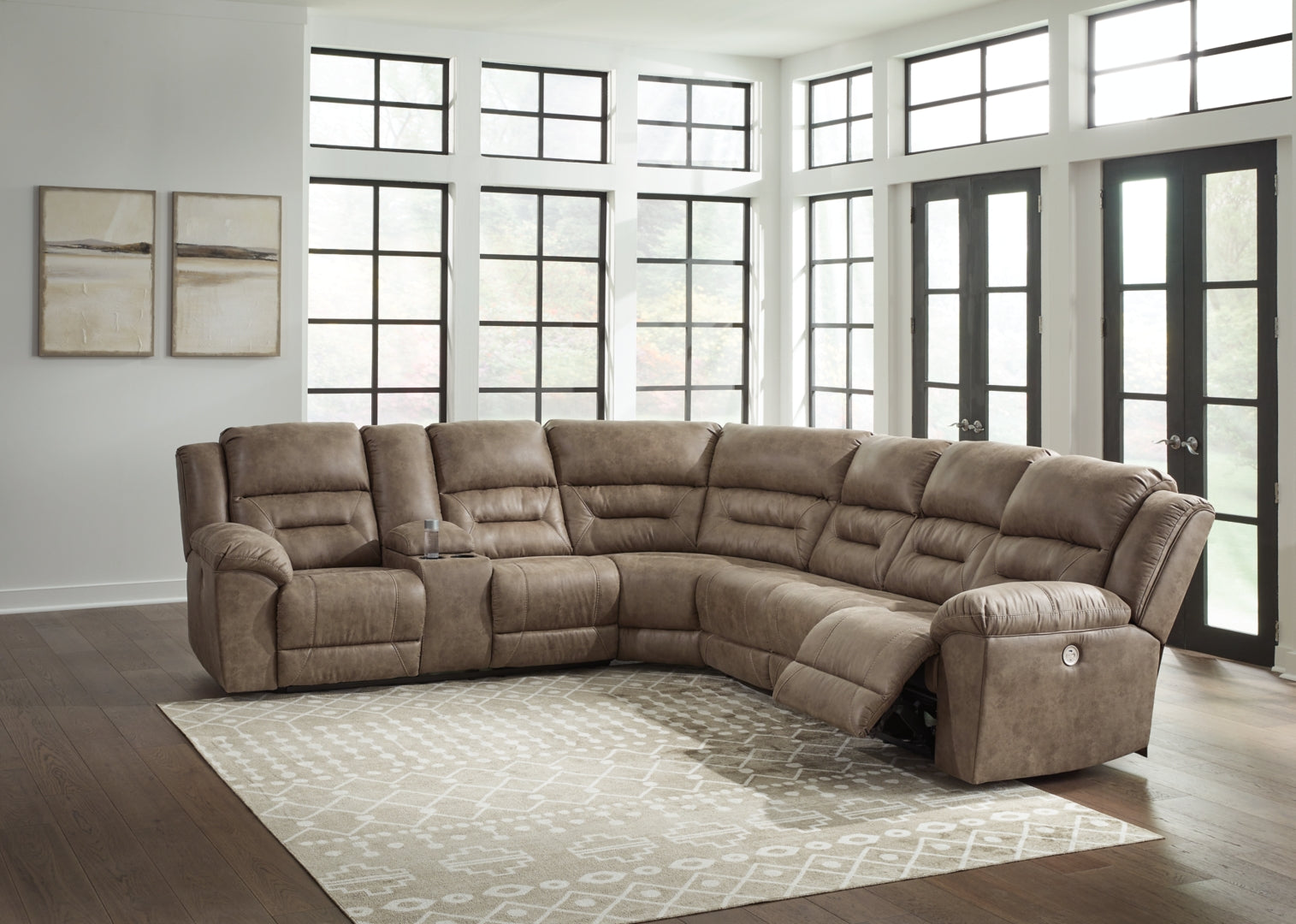 Ravenel 3-Piece Power Reclining Sectional