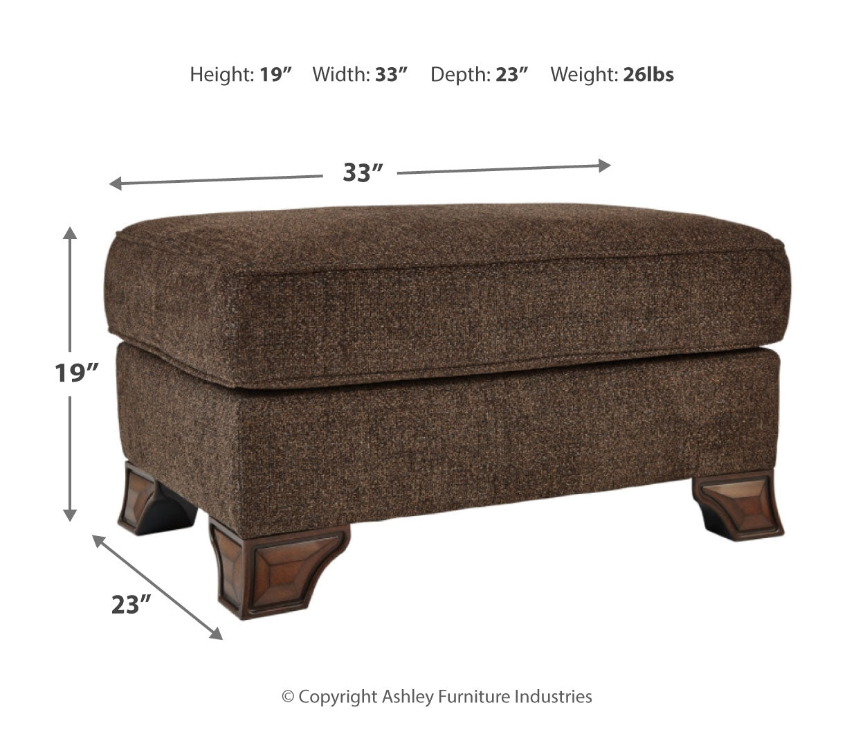 Miltonwood Ottoman