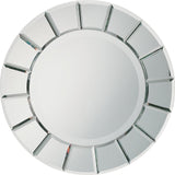 Fez Round Sun-shaped Mirror Silver image