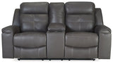 Jesolo Reclining Loveseat with Console image