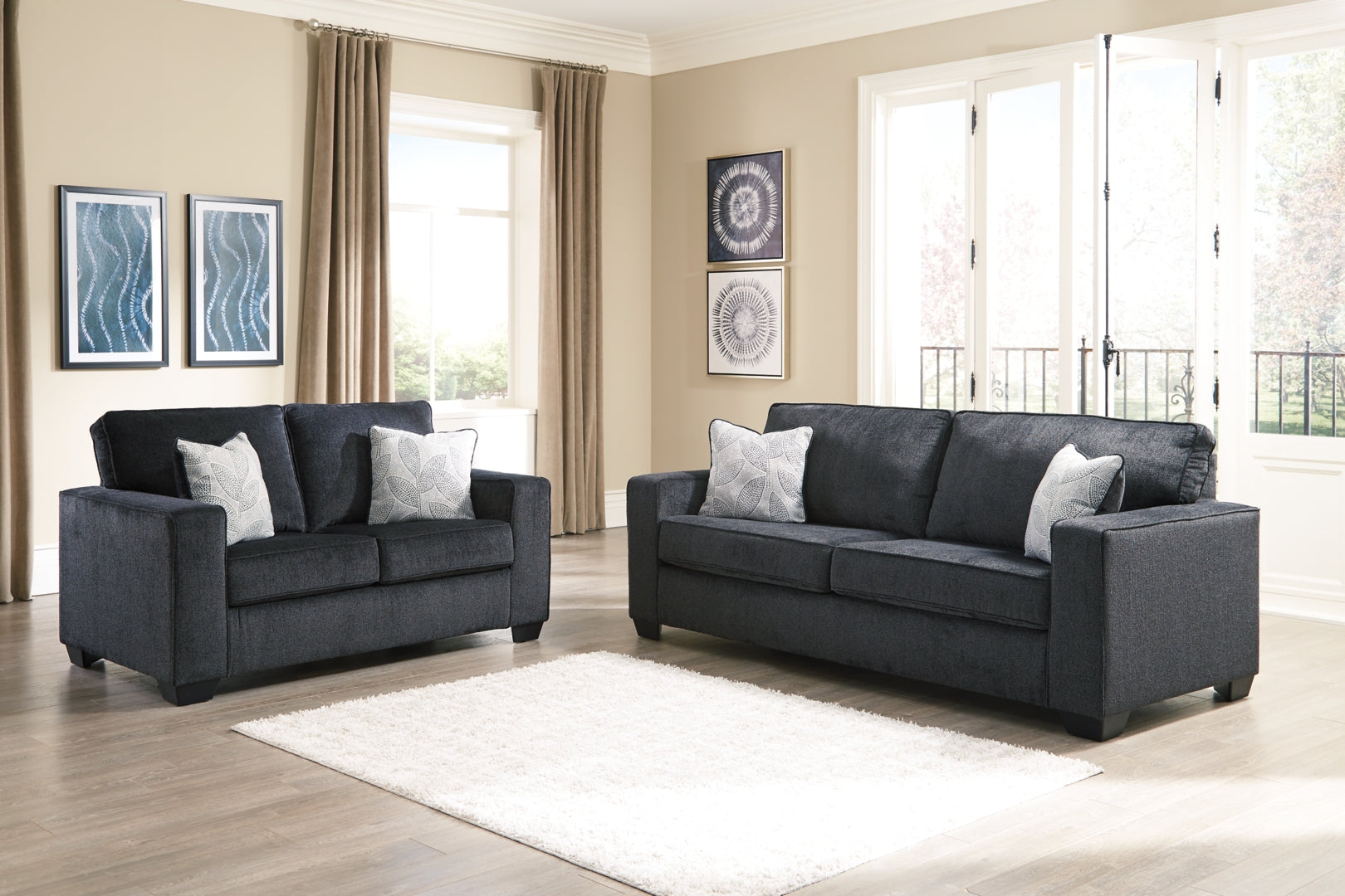 Altari Sofa, Loveseat, Chair and Ottoman