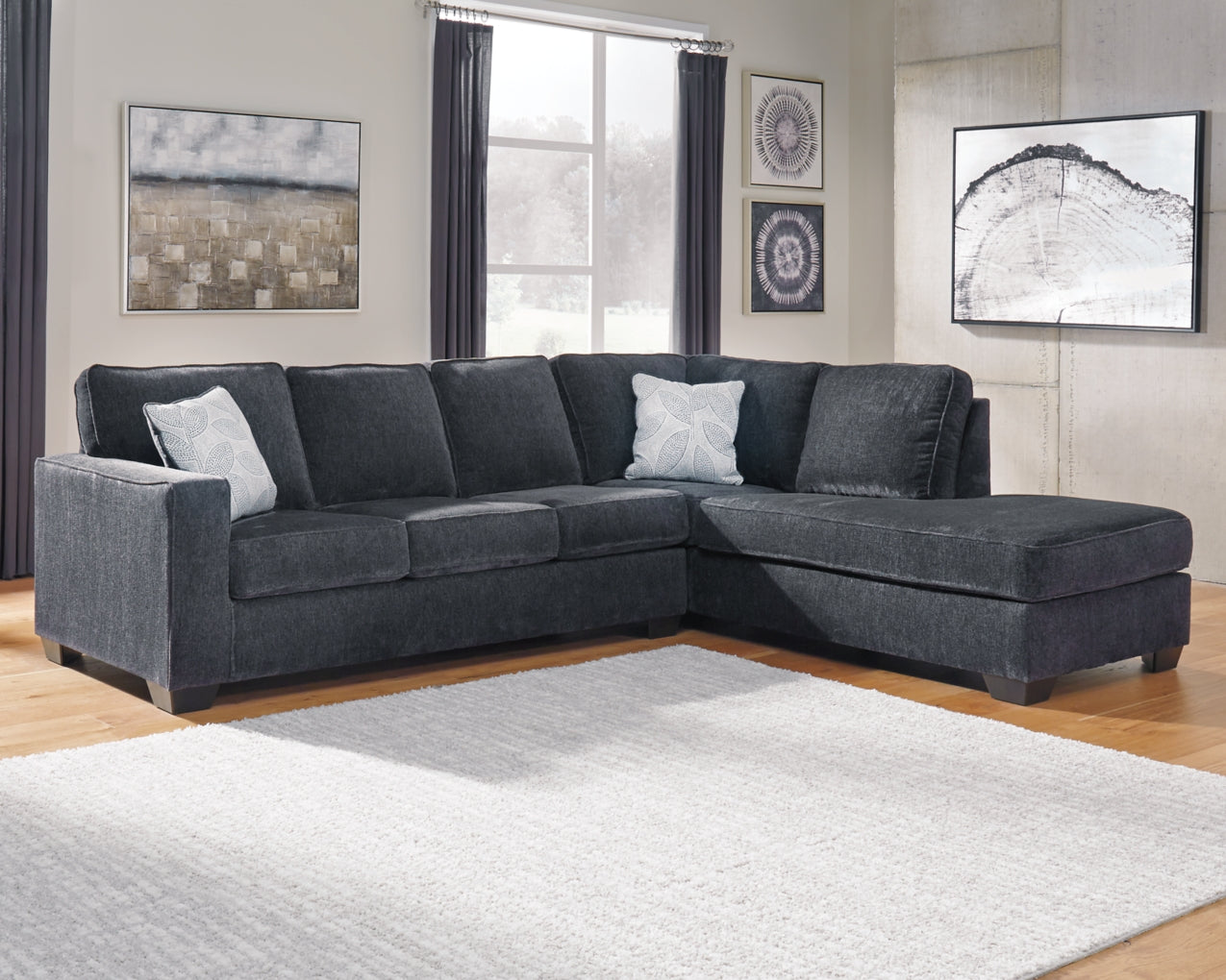 Altari 2-Piece Sleeper Sectional with Chaise
