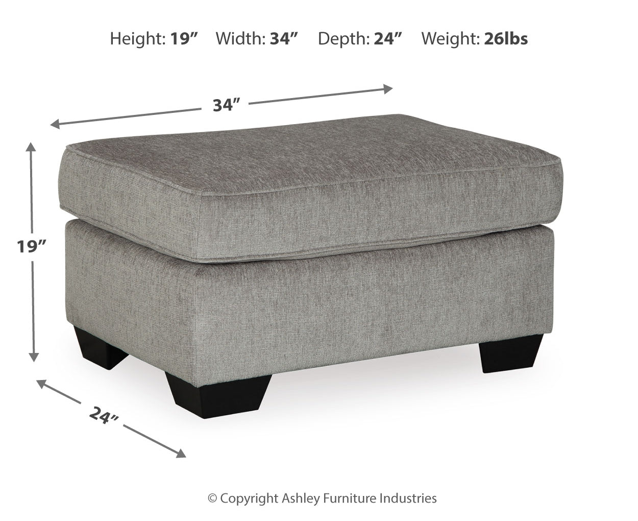 Altari Chair and Ottoman