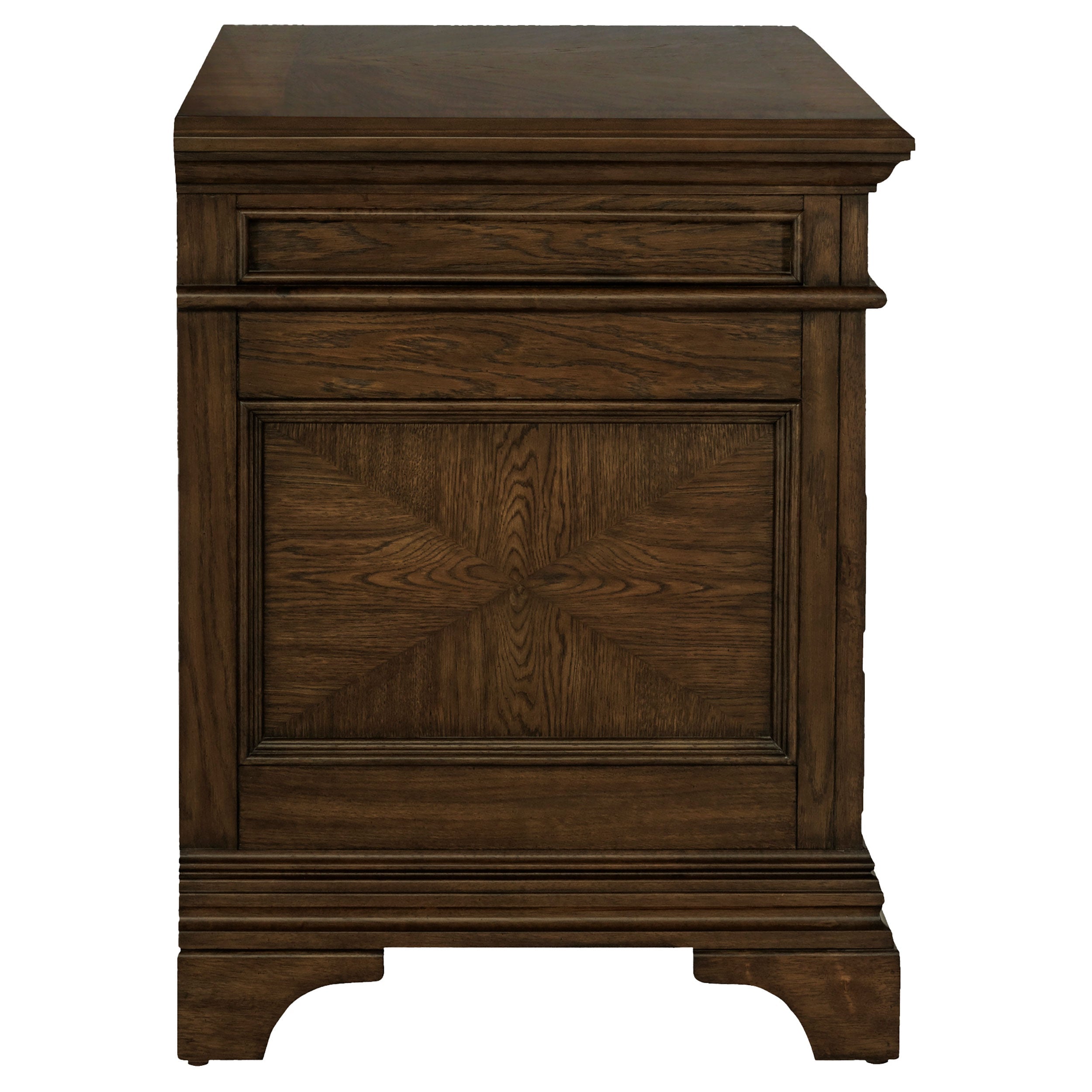 Hartshill 5-drawer File Cabinet Burnished Oak