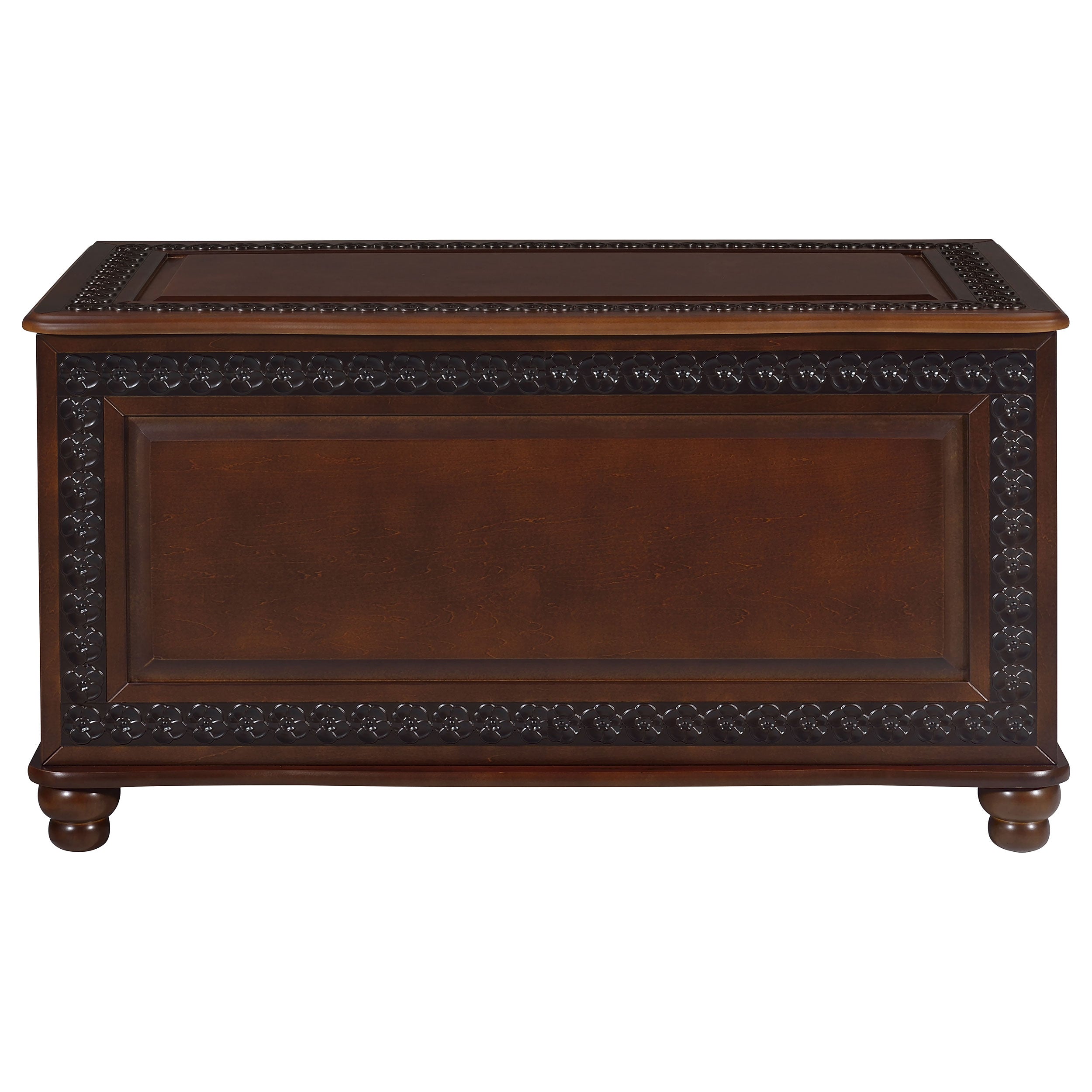 Finlay Flip Open Storage Cedar Chest Deep Tobacco