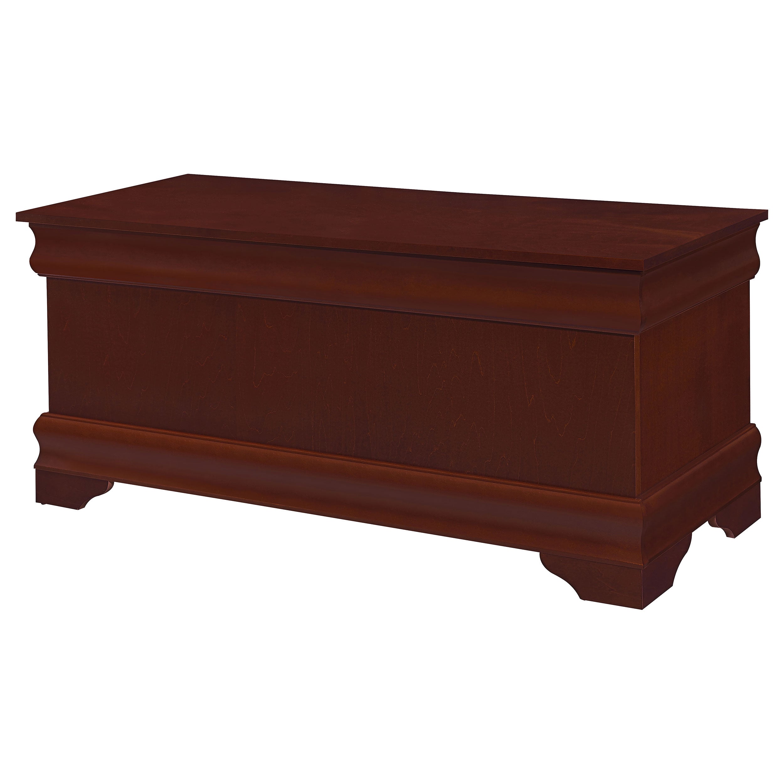 Pablo Rectangular Cedar Chest Warm Brown