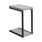 Beck Accent Table Cement and Black image