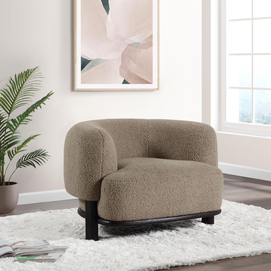 Lawler Upholstered Back Accent Chair