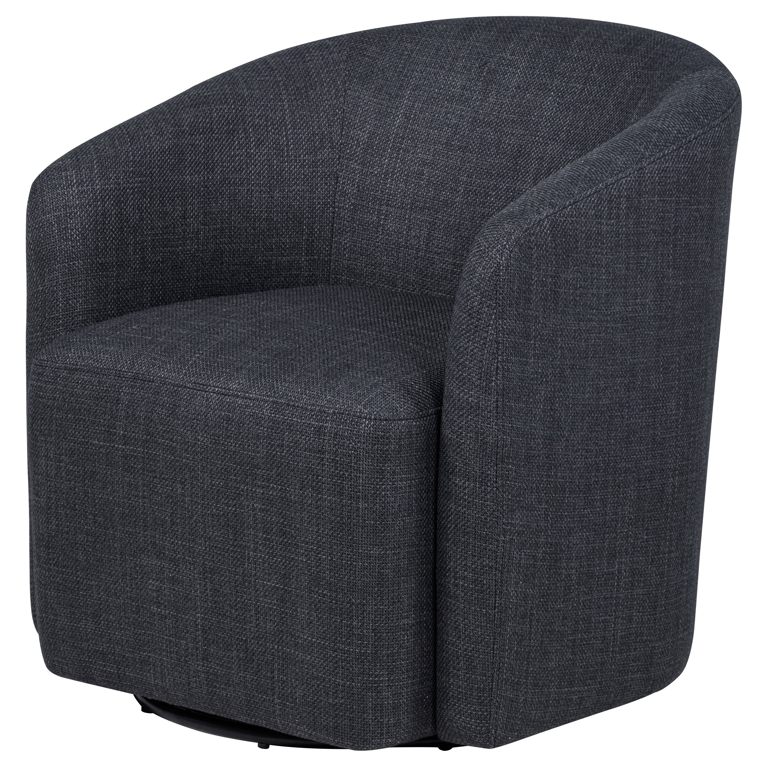Mossbrook Fabric Upholstered Swivel Accent Chair