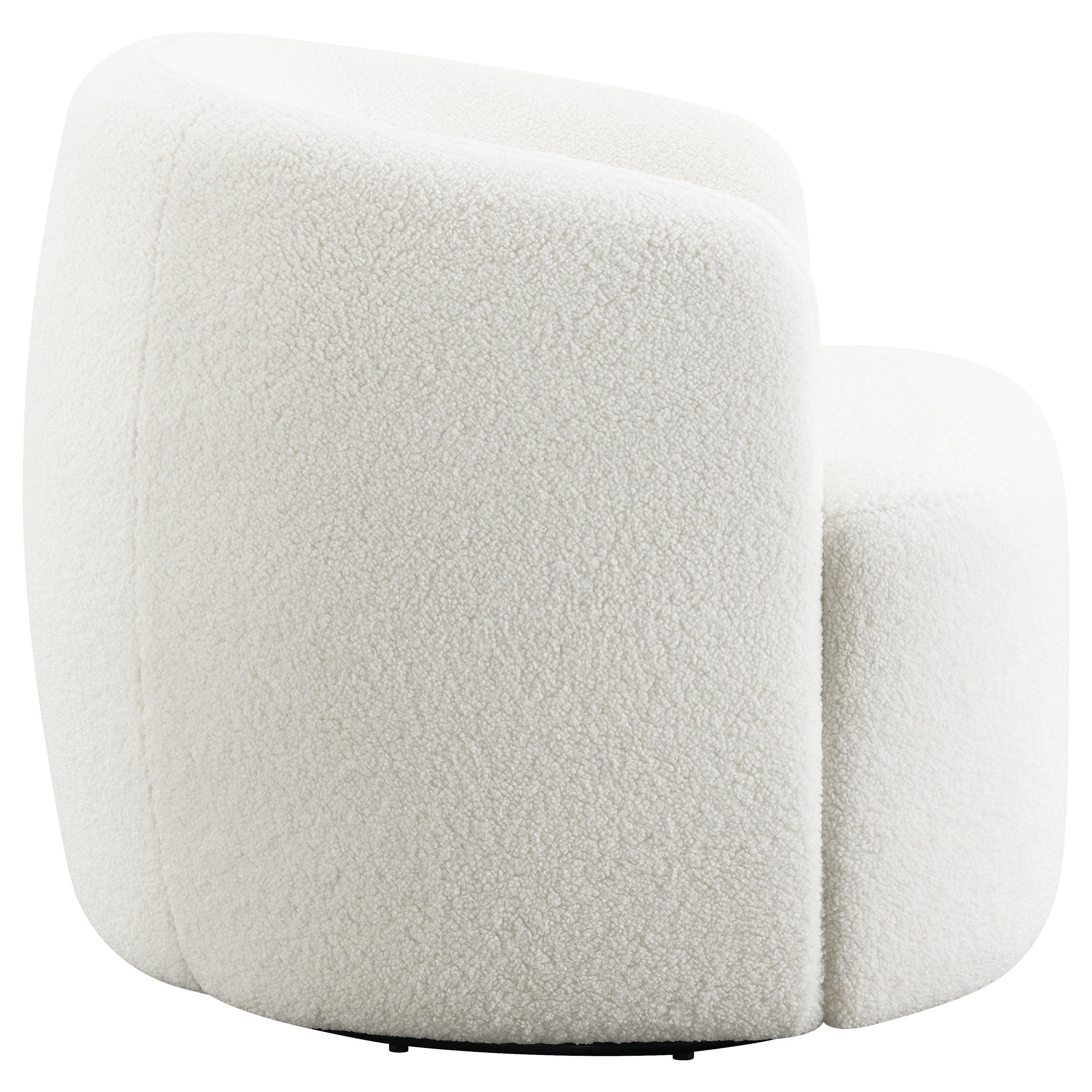 Hudson Upholstered Swivel Chair Natural