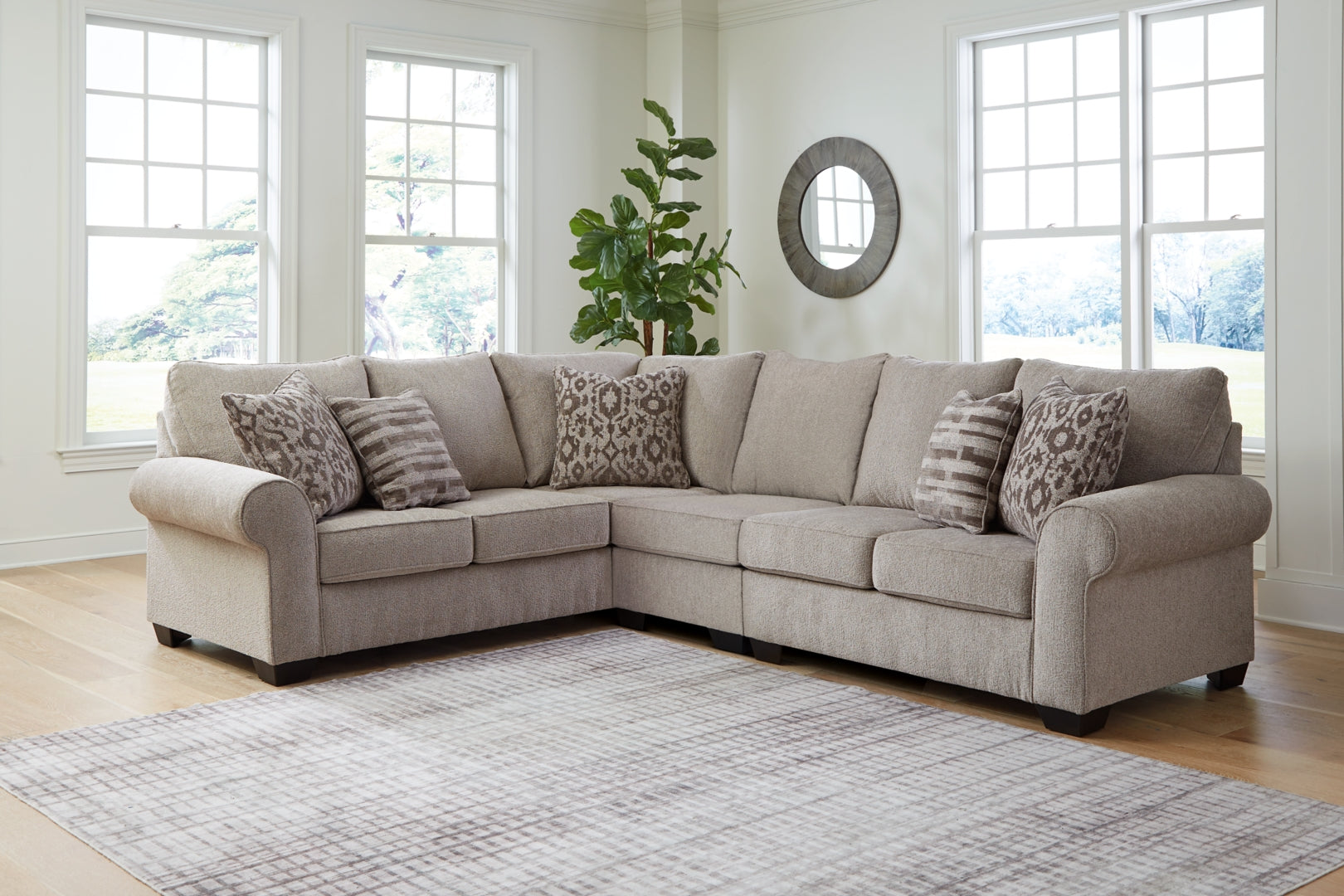 Claireah 2-Piece Sectional with Ottoman