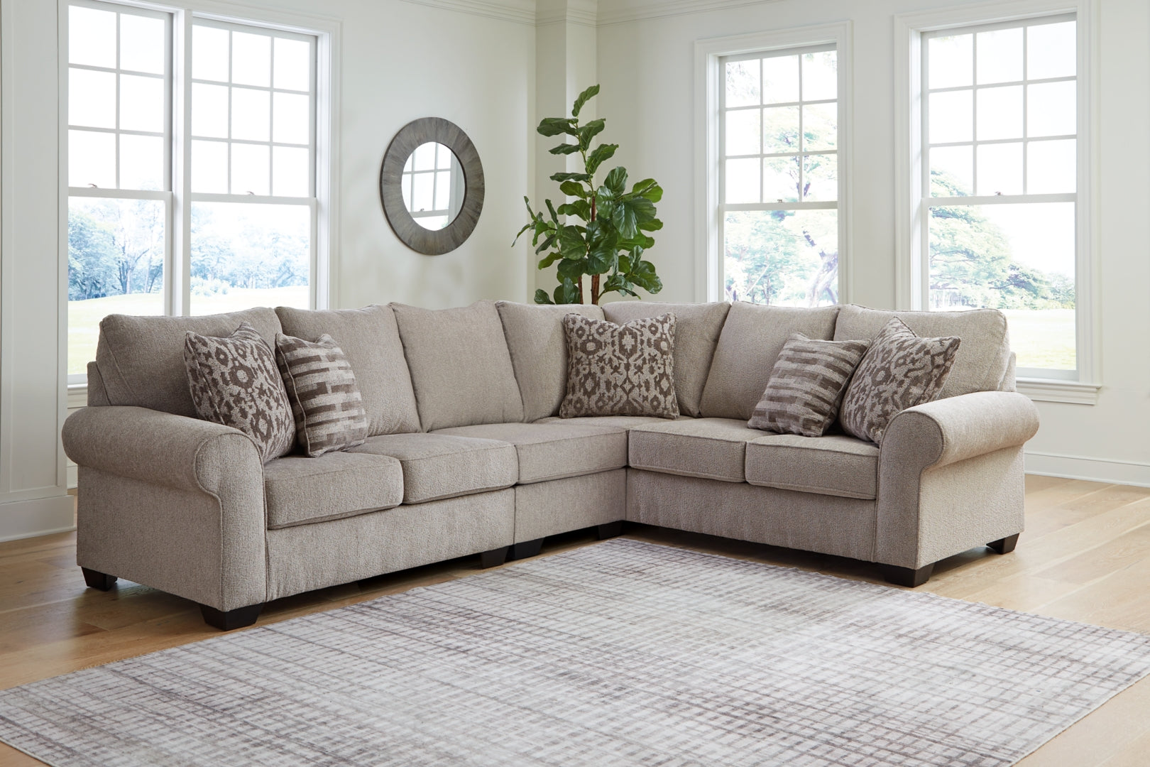 Claireah 2-Piece Sectional with Ottoman