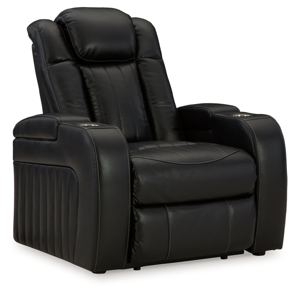 Caveman Den Power Recliner/Adjustable Headrest