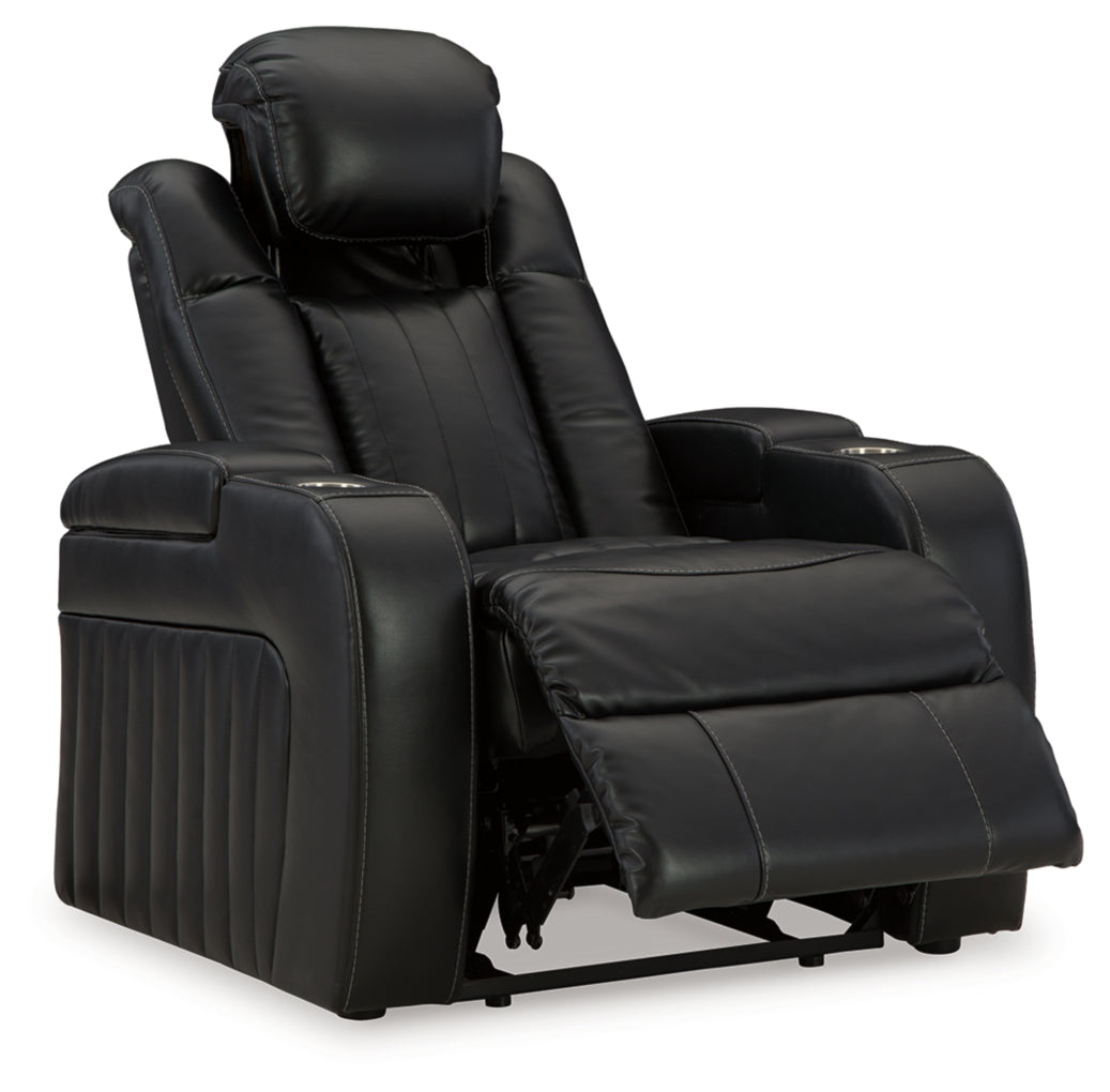 Caveman Den Power Recliner/Adjustable Headrest