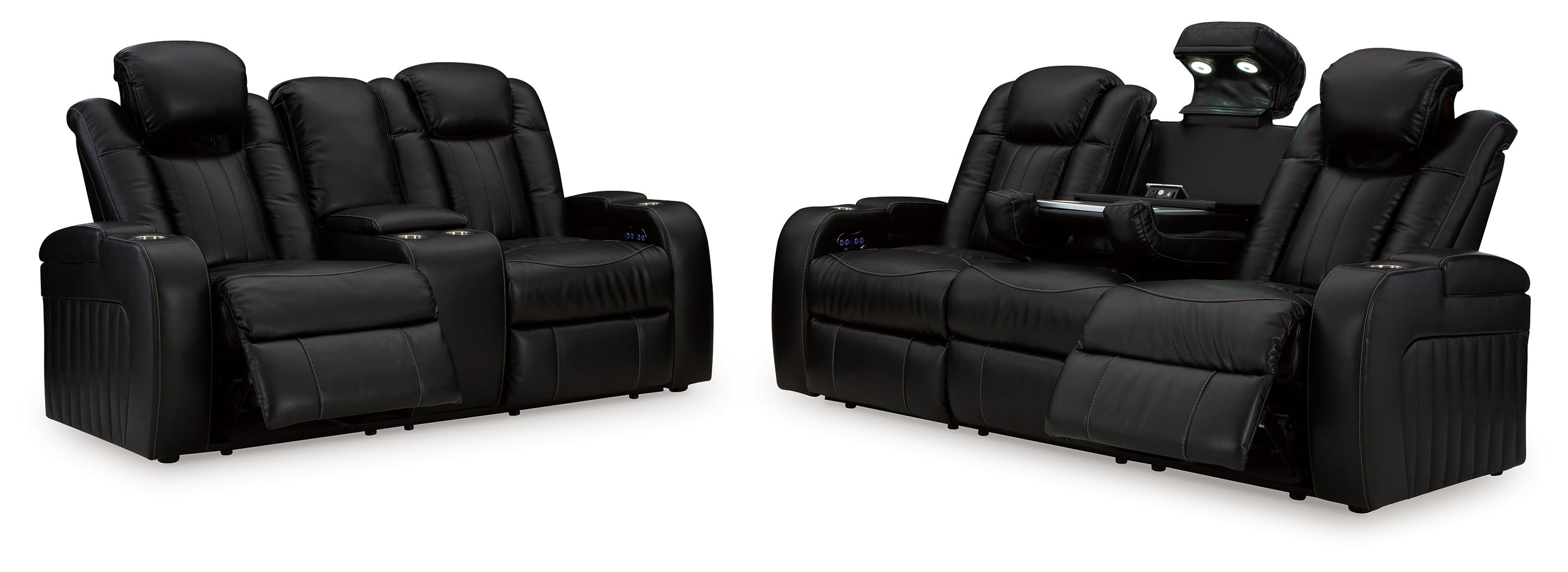 Caveman Den Sofa, Loveseat and Recliner