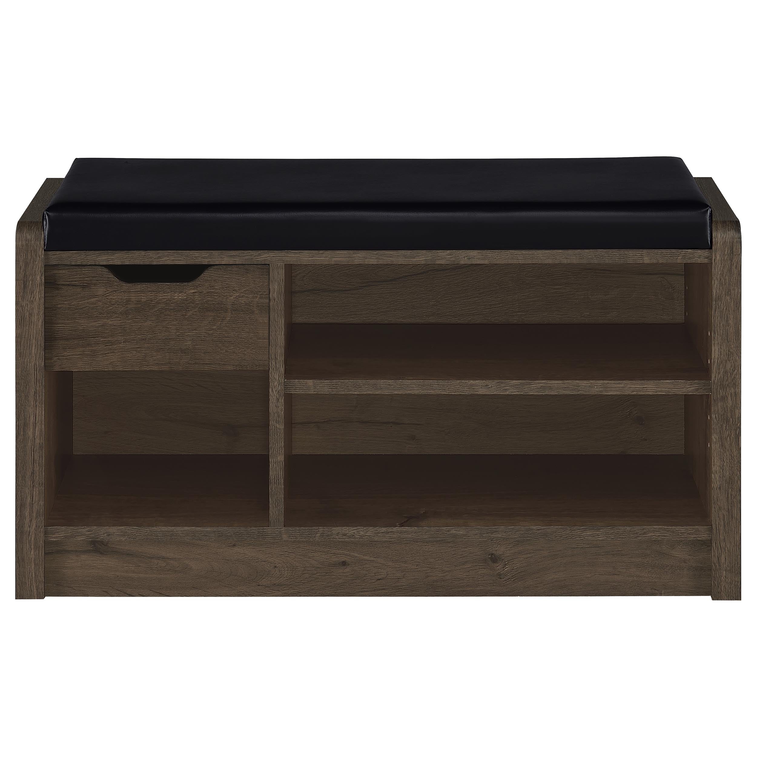 Arrington Storage Bench Smoked Oak